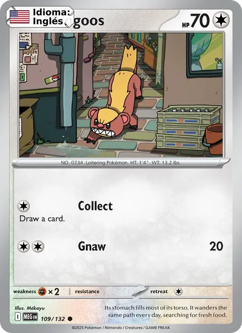 Yungoos (109) — Mega Evolution