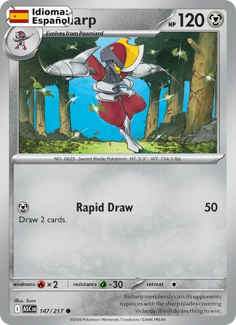 Bisharp (147) — Ascended Heroes