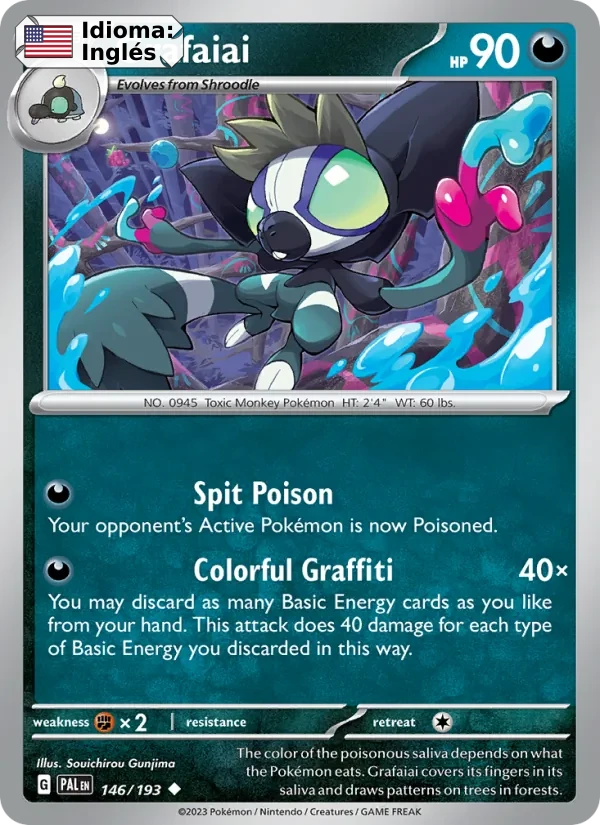 Grafaiai (146) — Paldea Evolved