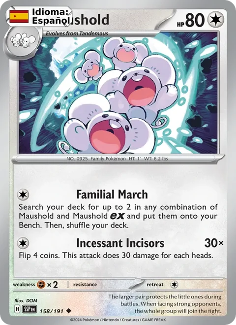 Maushold (158) — Surging Sparks