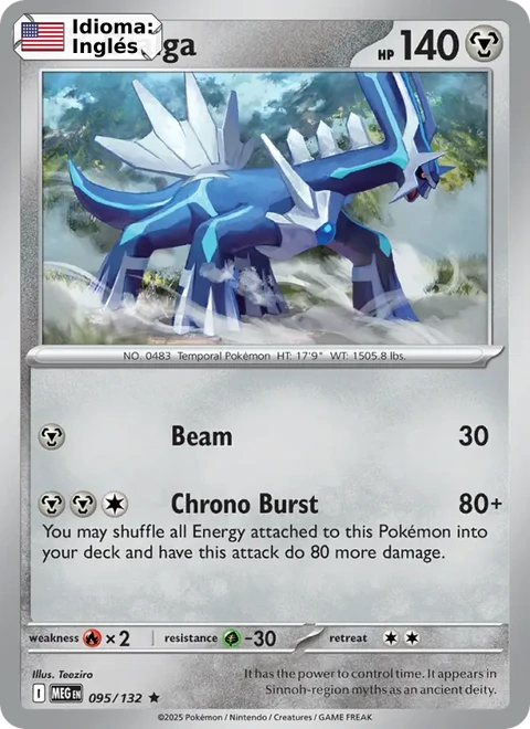 Dialga (095) — Mega Evolution