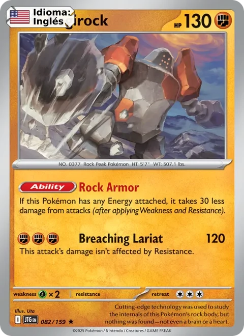 Regirock (082) — Journey Together