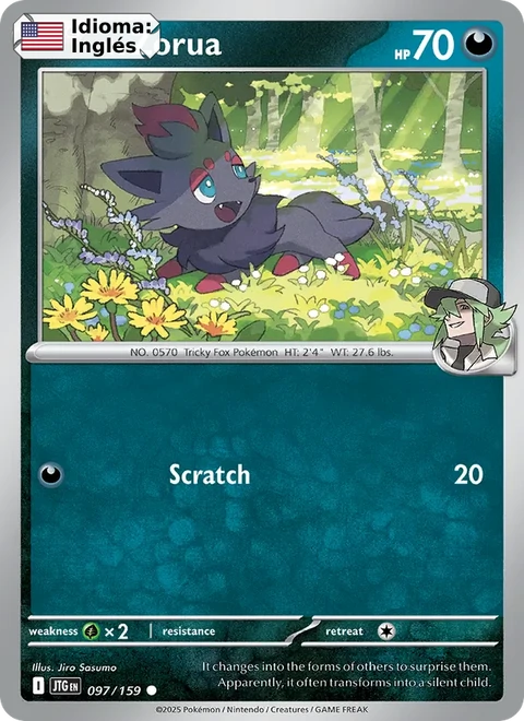 N's Zorua (097) — Journey Together