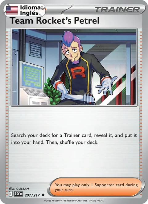 Team Rocket's Petrel (207) — Ascended Heroes