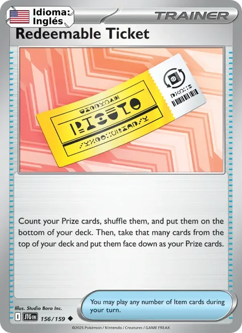 Redeemable Ticket (156) — Journey Together