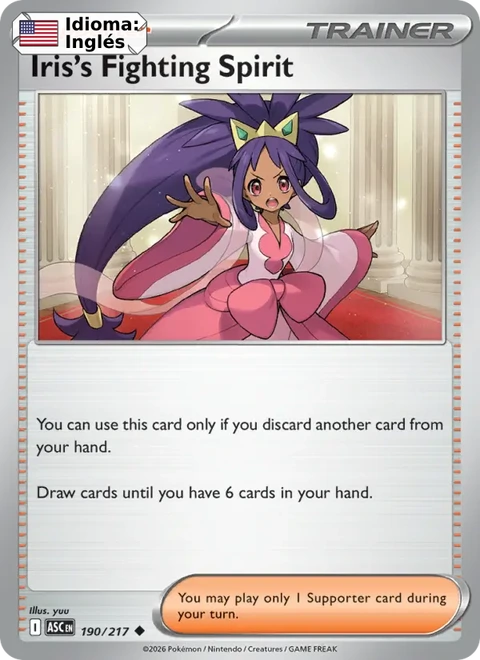 Iris's Fighting Spirit (190) — Ascended Heroes