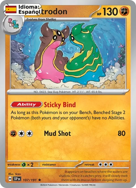 Gastrodon (107) — Surging Sparks
