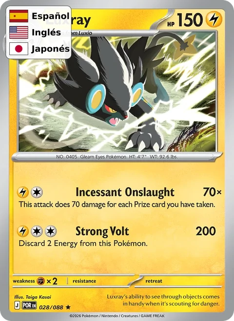 Luxray (028) — Perfect Order