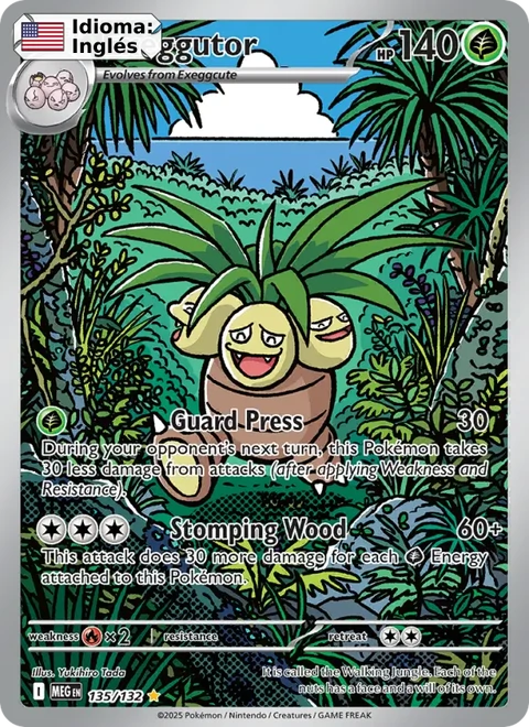 Exeggutor (135) — Mega Evolution
