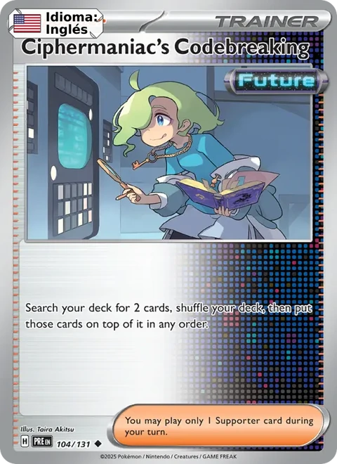 Ciphermaniac's Codebreaking (104) — Prismatic Evolutions