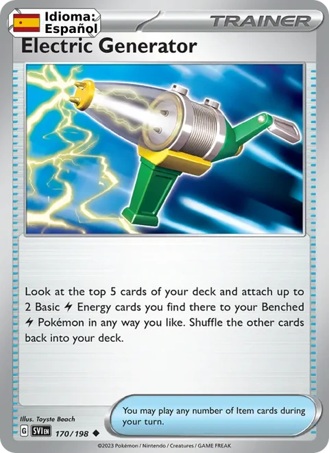 Electric Generator (170) — Scarlet & Violet