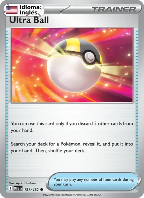 Ultra Ball (131) — Mega Evolution