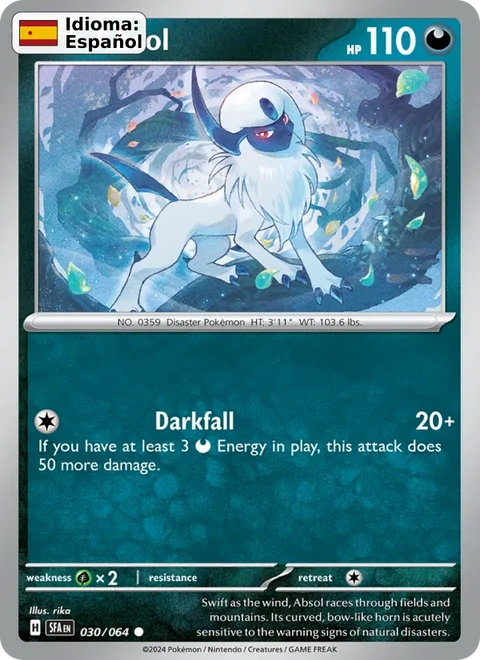 Absol (030) — Shrouded Fable
