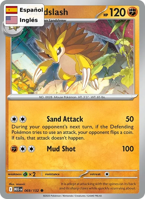 Sandslash (069) — Mega Evolution