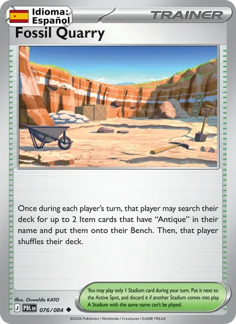 Fossil Quarry (076) — Pitch Black