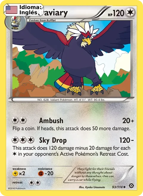 Braviary (93) — Steam Siege