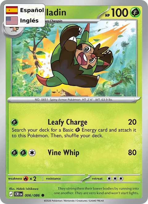 Quilladin (006) — Chaos Rising