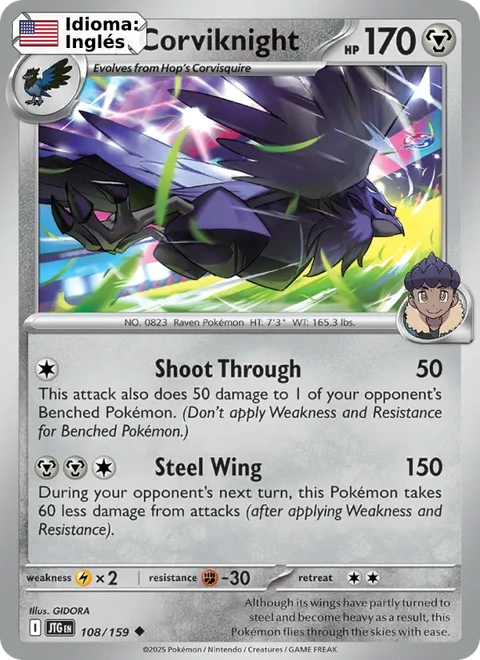 Hop's Corviknight (108) — Journey Together