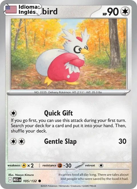 Delibird (105) — Mega Evolution