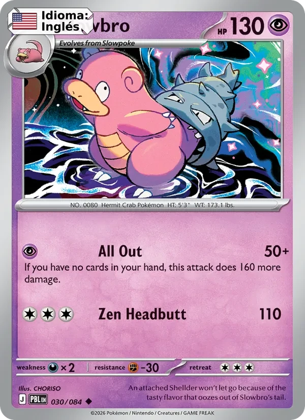 Slowbro (030) — Pitch Black