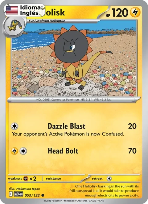 Heliolisk (053) — Mega Evolution