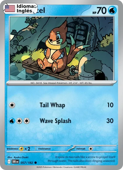 Buizel (057) — Destined Rivals