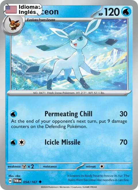 Glaceon (054) — Twilight Masquerade