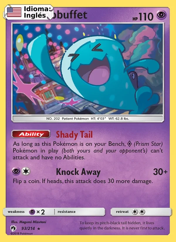 Wobbuffet (93) — Lost Thunder