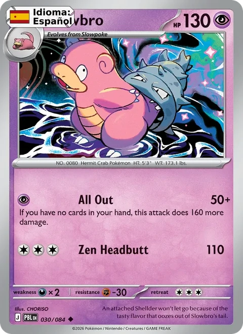 Slowbro (030) — Pitch Black