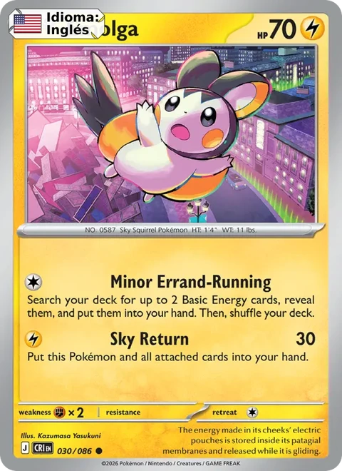 Emolga (030) — Chaos Rising