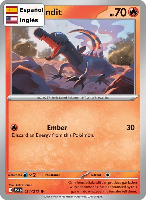 Salandit (034) — Ascended Heroes