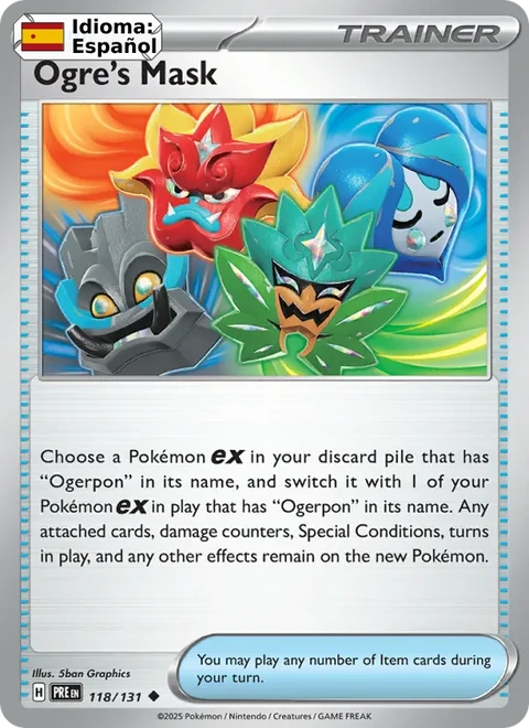 Ogre's Mask (118) — Prismatic Evolutions