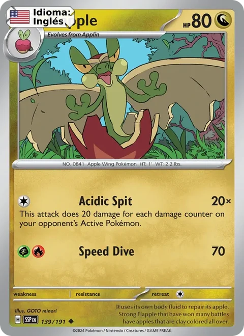 Flapple (139) — Surging Sparks