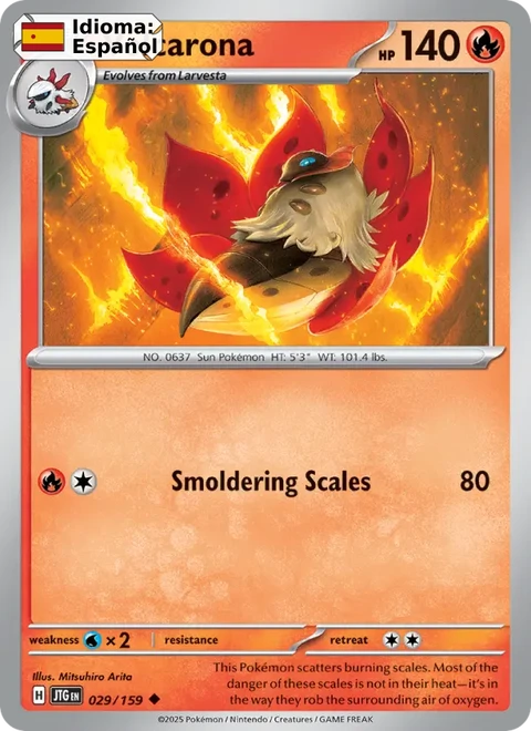 Volcarona (029) — Journey Together