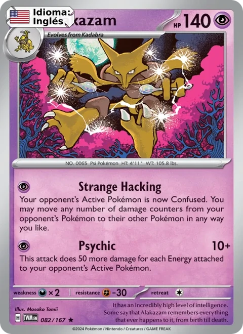 Alakazam (082) — Twilight Masquerade