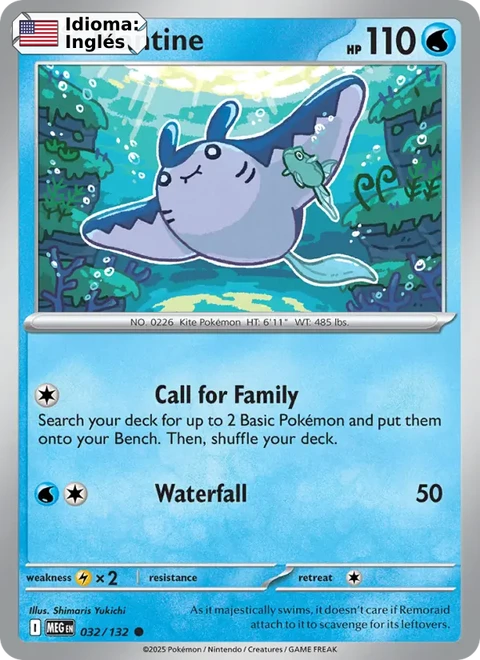 Mantine (032) — Mega Evolution