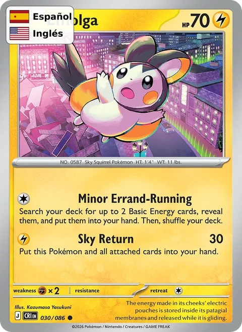 Emolga (030) — Chaos Rising
