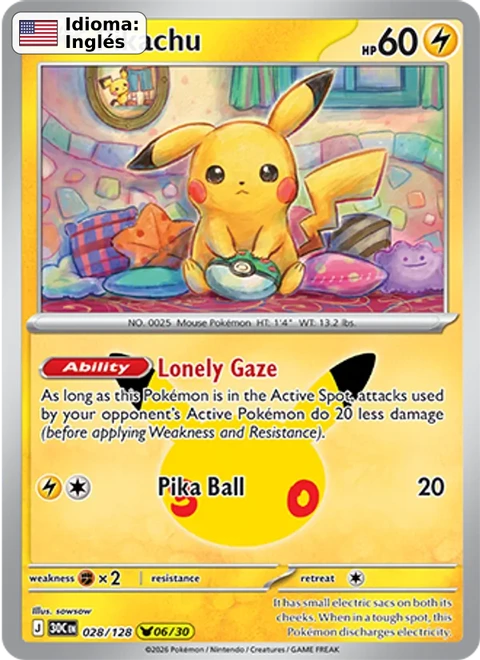 Pikachu (028) — 30th Celebration