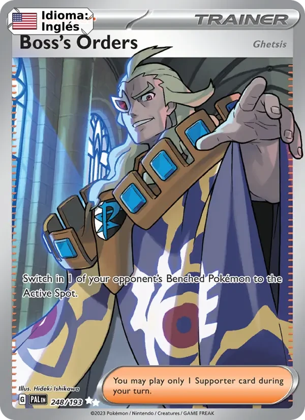 Boss's Orders (248) — Paldea Evolved