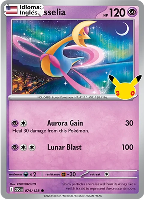 Cresselia (074) — 30th Celebration