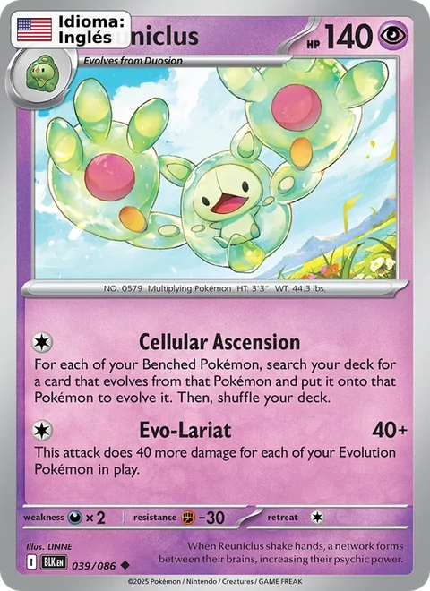 Reuniclus (039) — Black Bolt