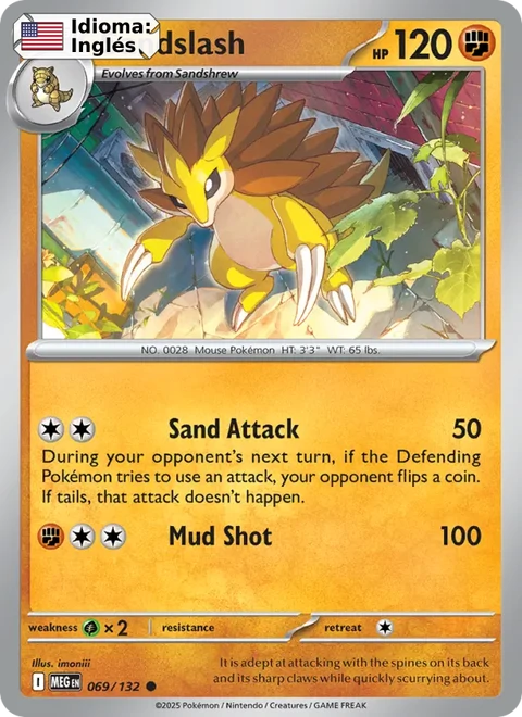 Sandslash (069) — Mega Evolution