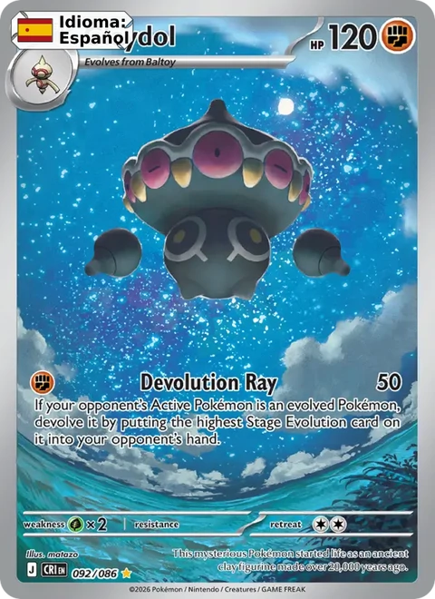 Claydol (092) — Chaos Rising