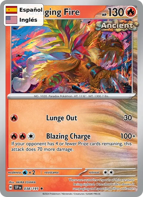 Gouging Fire (038) — Surging Sparks