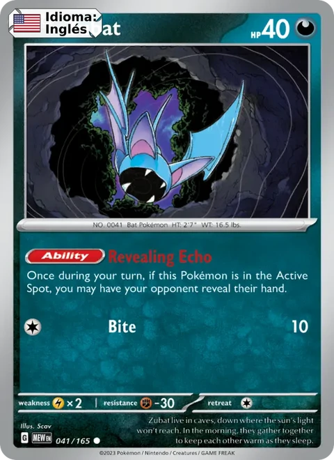 Zubat (041) — 151