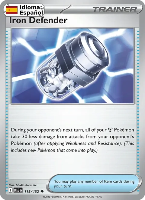 Iron Defender (118) — Mega Evolution
