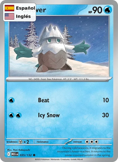 Snover (035) — Mega Evolution