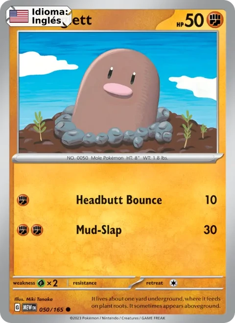 Diglett (050) — 151