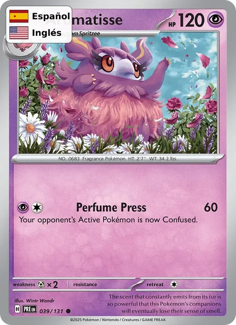 Aromatisse (039) — Prismatic Evolutions
