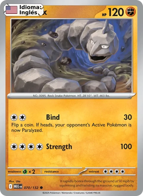 Onix (070) — Mega Evolution
